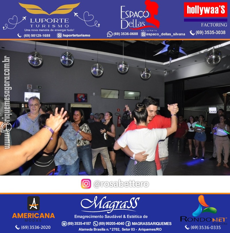 Noite do Flash Back 3ª Edição com premiações em Ariquemes Rondônia