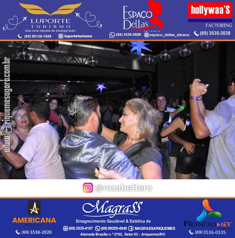 Noite do Flash Back 3ª Edição com premiações em Ariquemes Rondônia