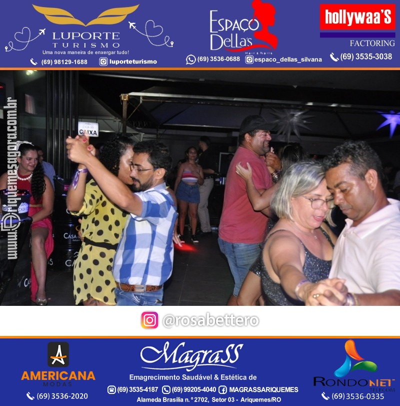Noite do Flash Back 3ª Edição com premiações em Ariquemes Rondônia