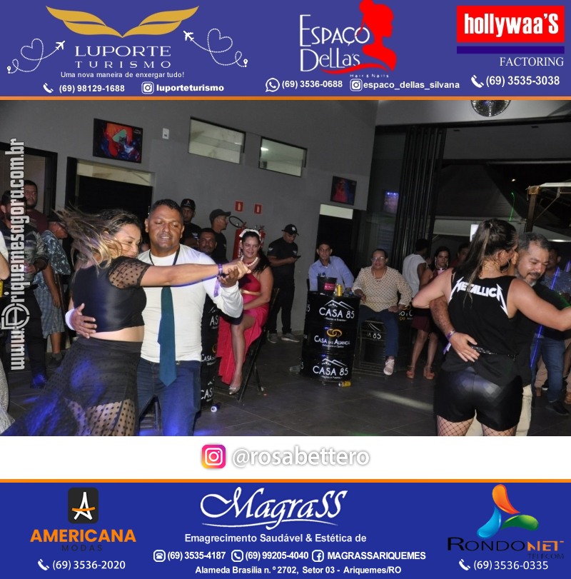 Noite do Flash Back 3ª Edição com premiações em Ariquemes Rondônia