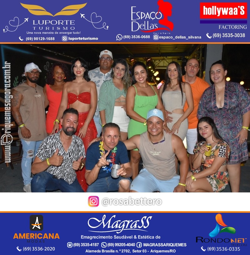 BAILE DO HAWAII em Ritmo Tropical na AABB em Ariquemes Rondônia