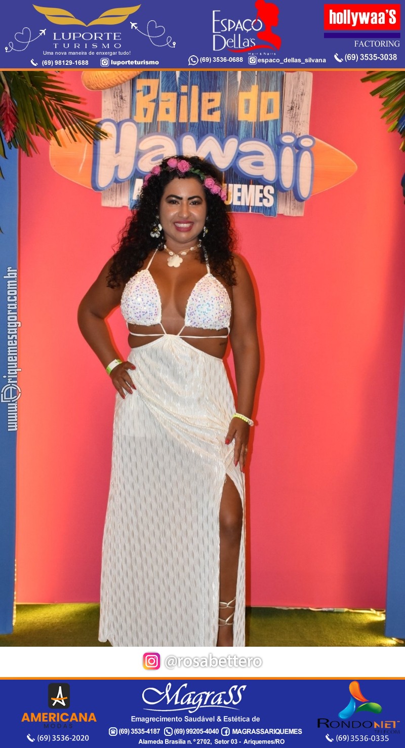 BAILE DO HAWAII em Ritmo Tropical na AABB em Ariquemes Rondônia