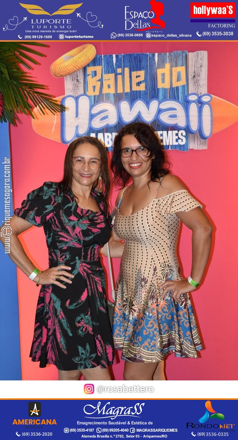 BAILE DO HAWAII em Ritmo Tropical na AABB em Ariquemes Rondônia