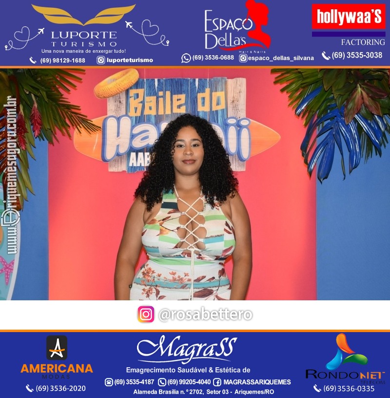 BAILE DO HAWAII em Ritmo Tropical na AABB em Ariquemes Rondônia