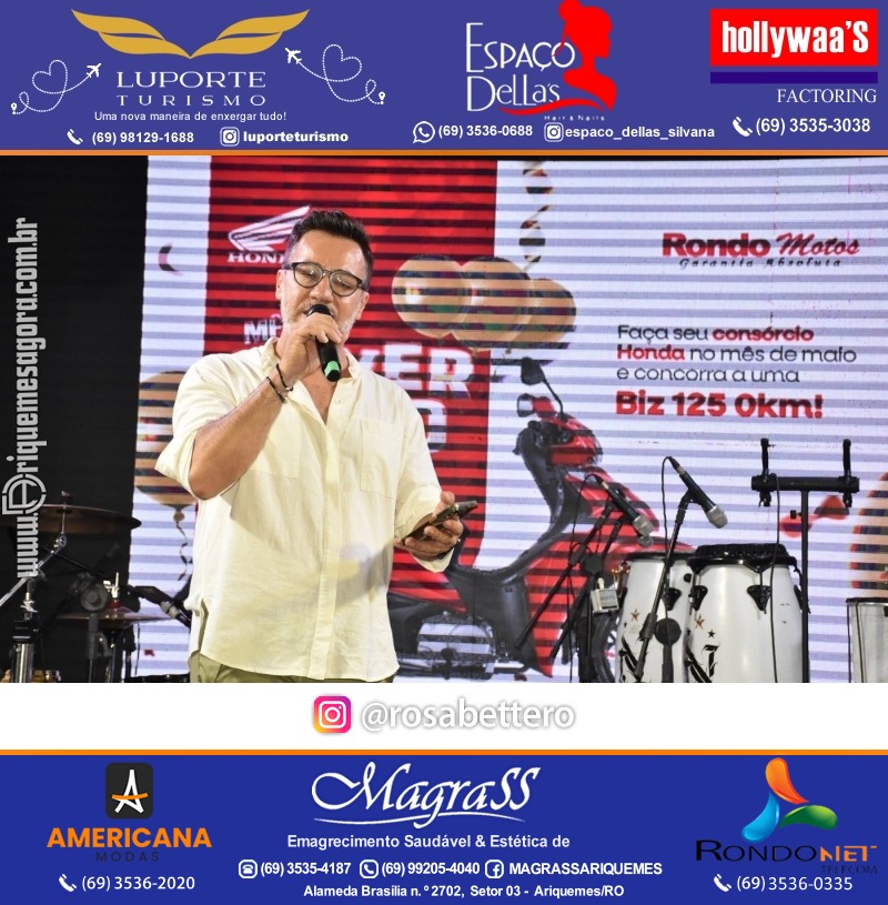 BAILE DO HAWAII em Ritmo Tropical na AABB em Ariquemes Rondônia