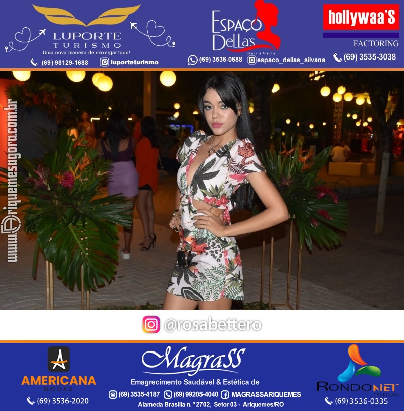 BAILE DO HAWAII em Ritmo Tropical na AABB em Ariquemes Rondônia