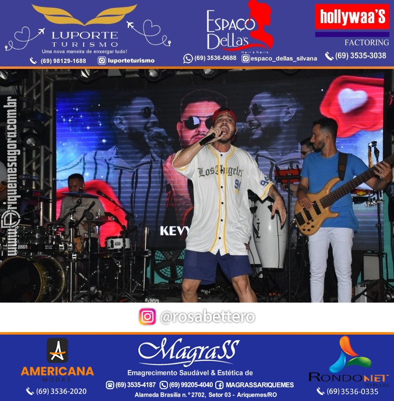 BAILE DO HAWAII em Ritmo Tropical na AABB em Ariquemes Rondônia