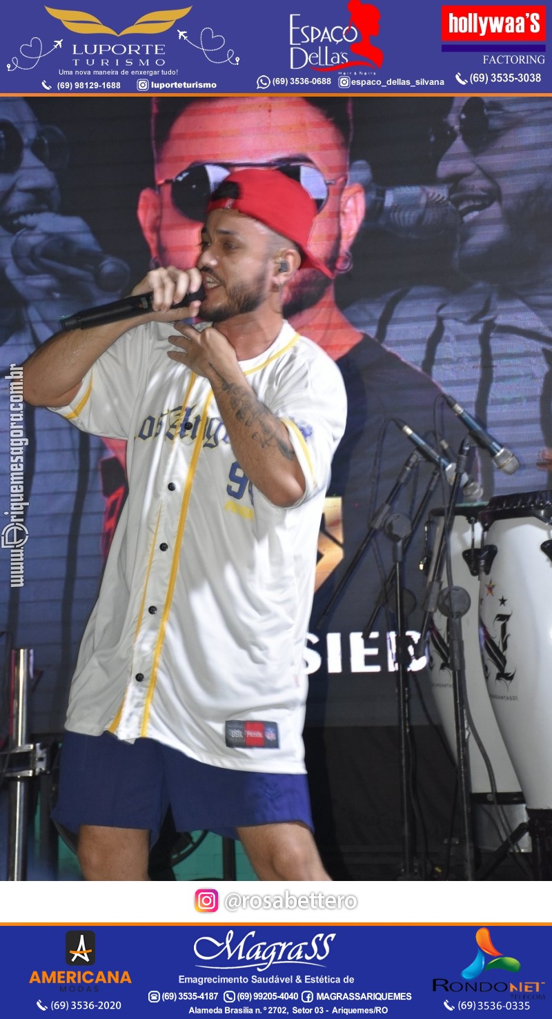 BAILE DO HAWAII em Ritmo Tropical na AABB em Ariquemes Rondônia