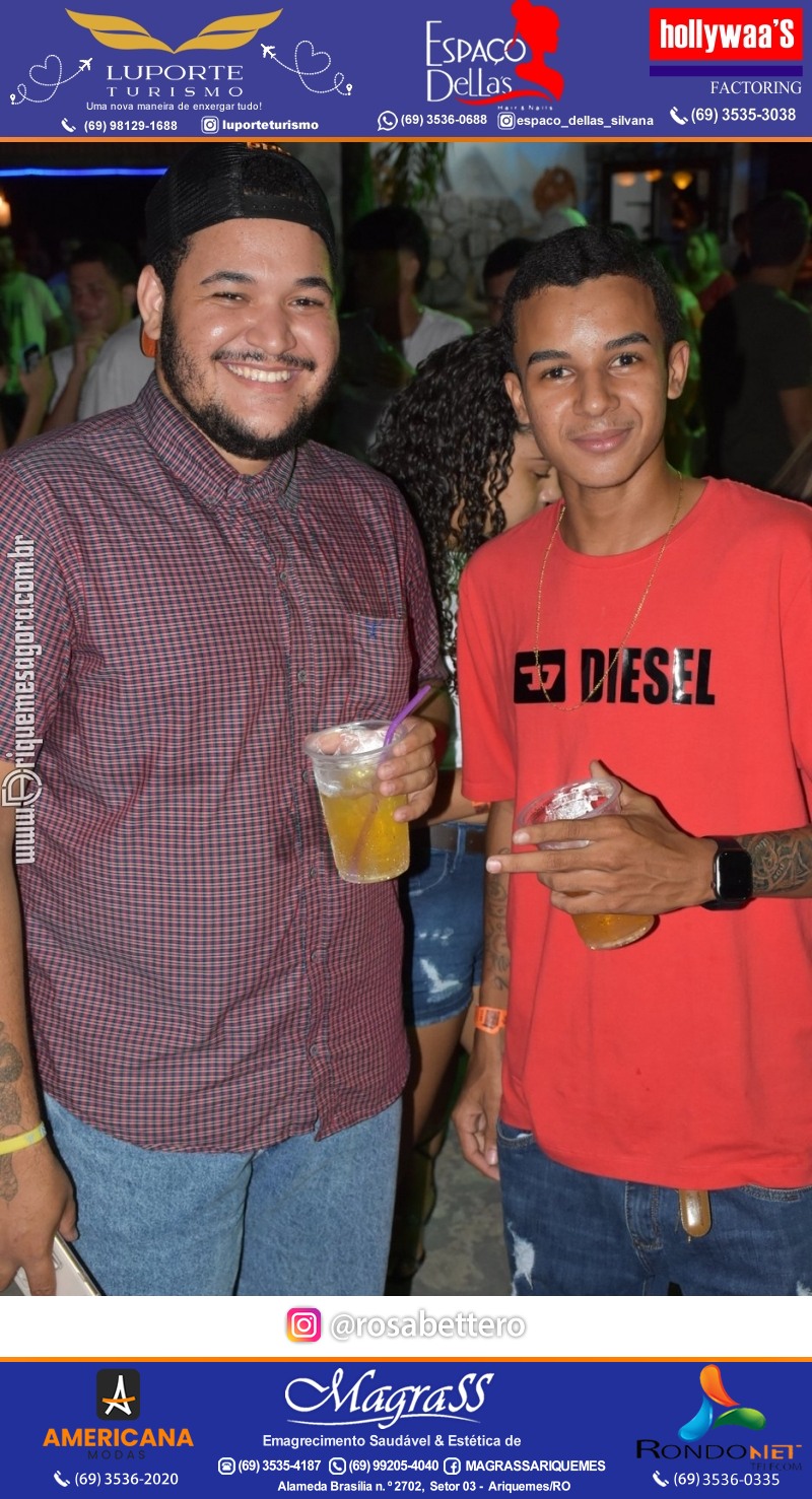 BAILE DO HAWAII em Ritmo Tropical na AABB em Ariquemes Rondônia