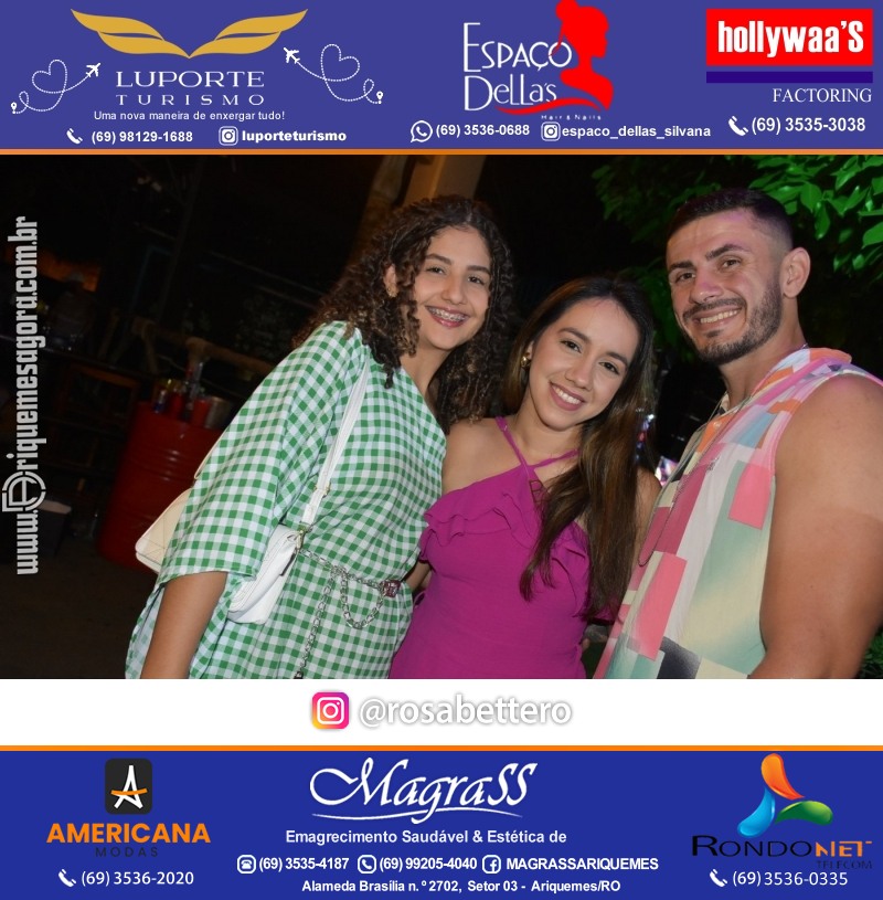 BAILE DO HAWAII em Ritmo Tropical na AABB em Ariquemes Rondônia