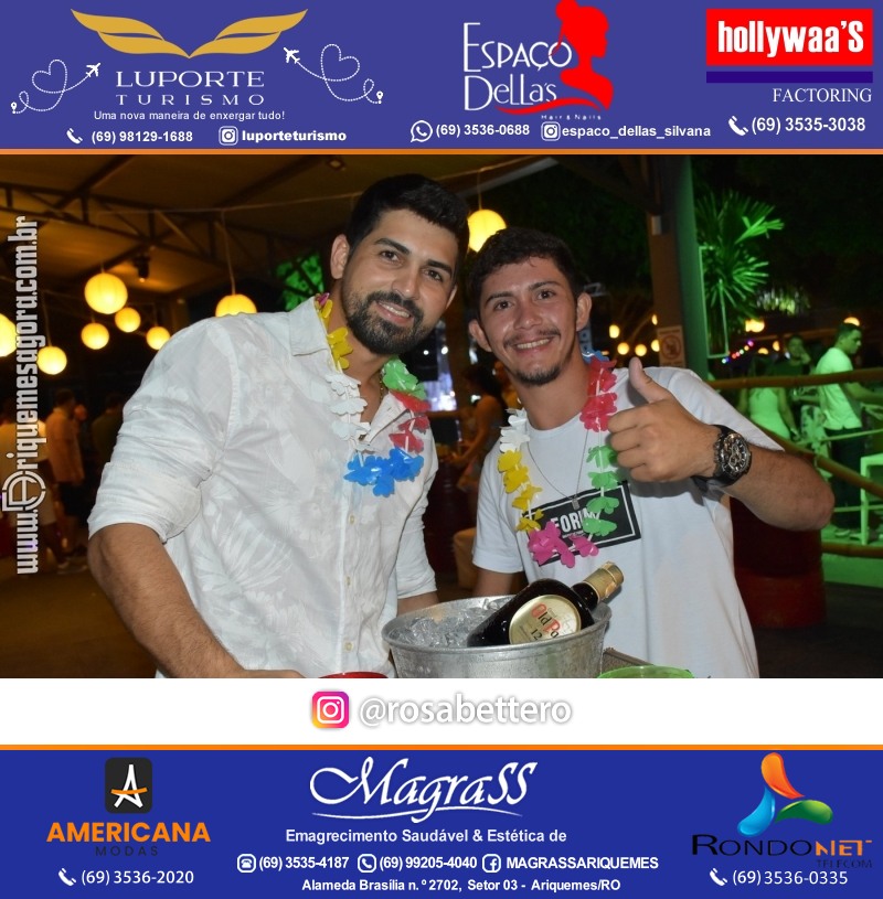 BAILE DO HAWAII em Ritmo Tropical na AABB em Ariquemes Rondônia