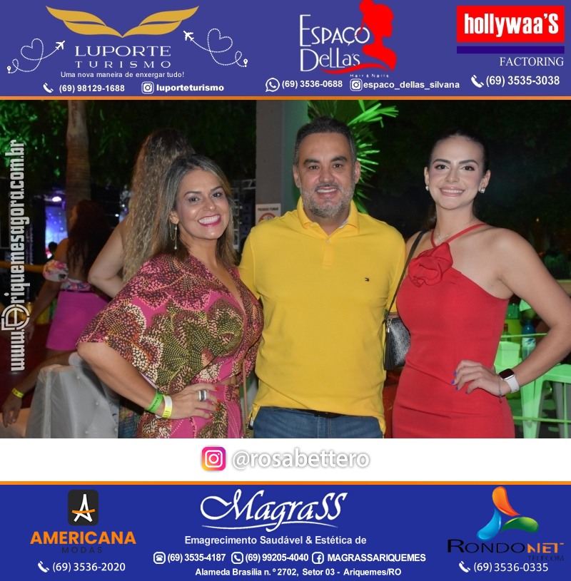 BAILE DO HAWAII em Ritmo Tropical na AABB em Ariquemes Rondônia