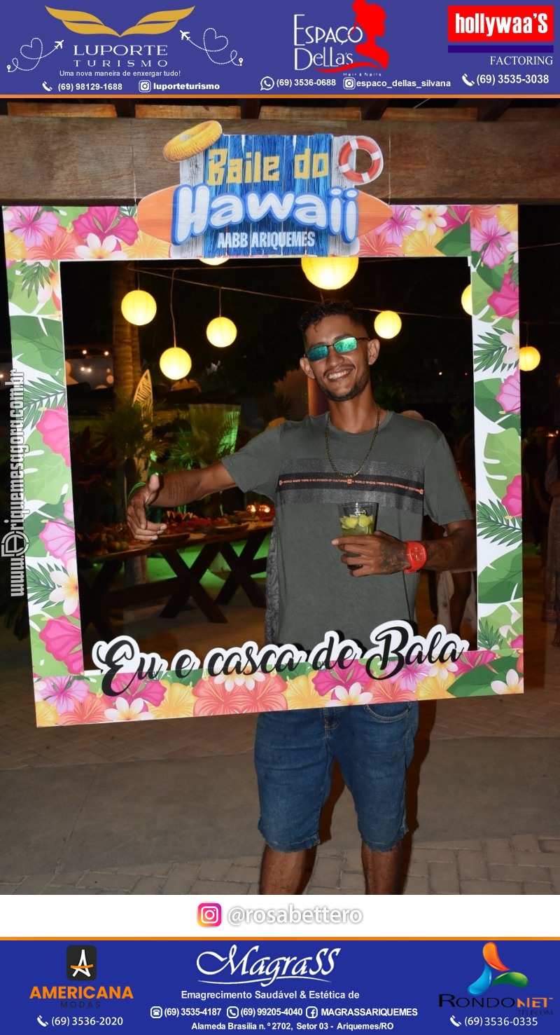 BAILE DO HAWAII em Ritmo Tropical na AABB em Ariquemes Rondônia