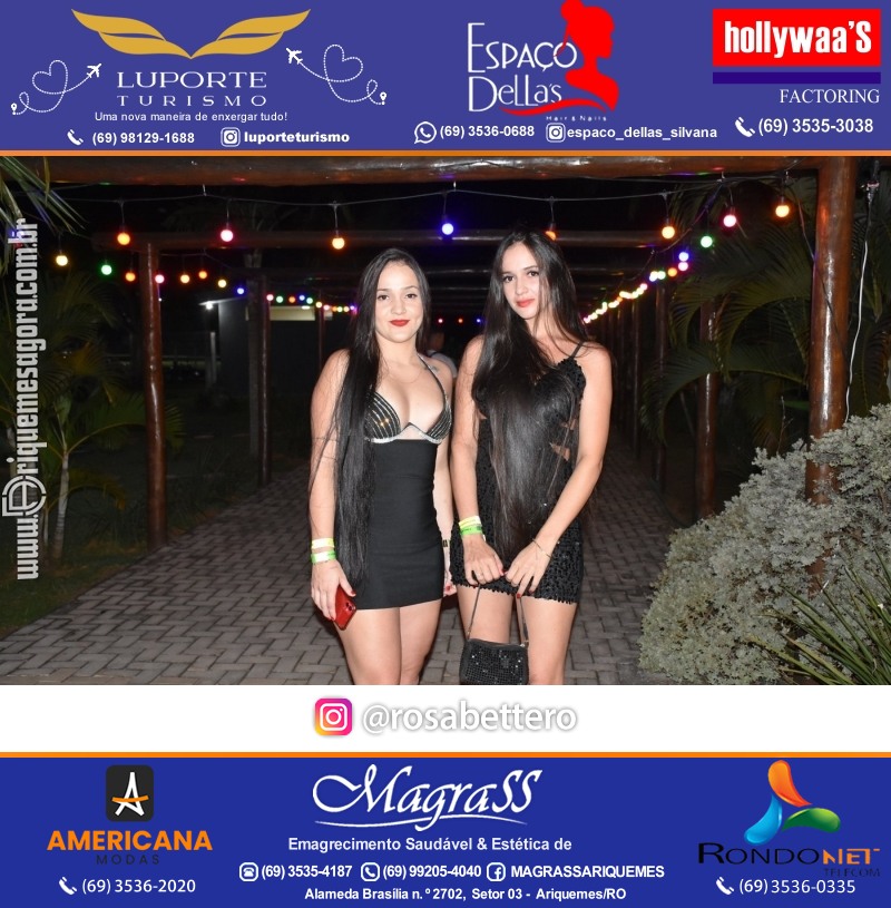 BAILE DO HAWAII em Ritmo Tropical na AABB em Ariquemes Rondônia