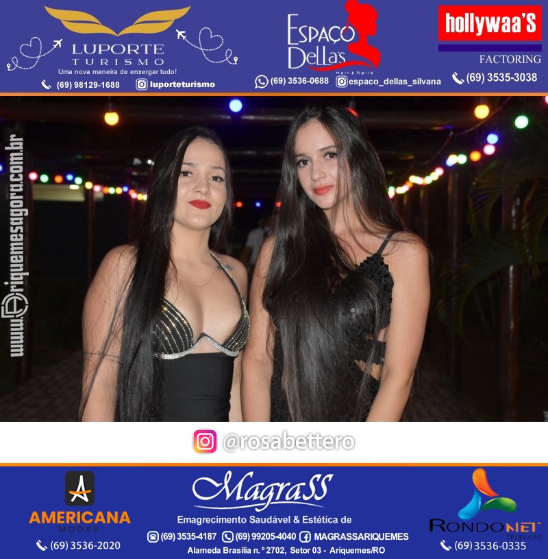 BAILE DO HAWAII em Ritmo Tropical na AABB em Ariquemes Rondônia