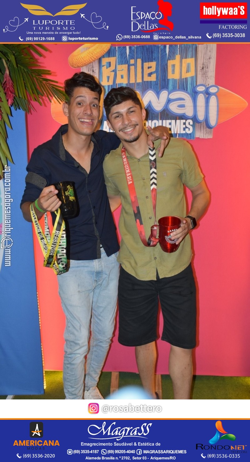 BAILE DO HAWAII em Ritmo Tropical na AABB em Ariquemes Rondônia