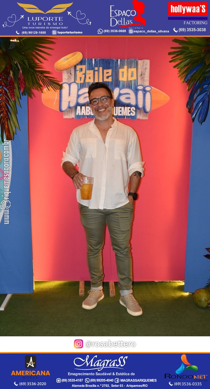 BAILE DO HAWAII em Ritmo Tropical na AABB em Ariquemes Rondônia