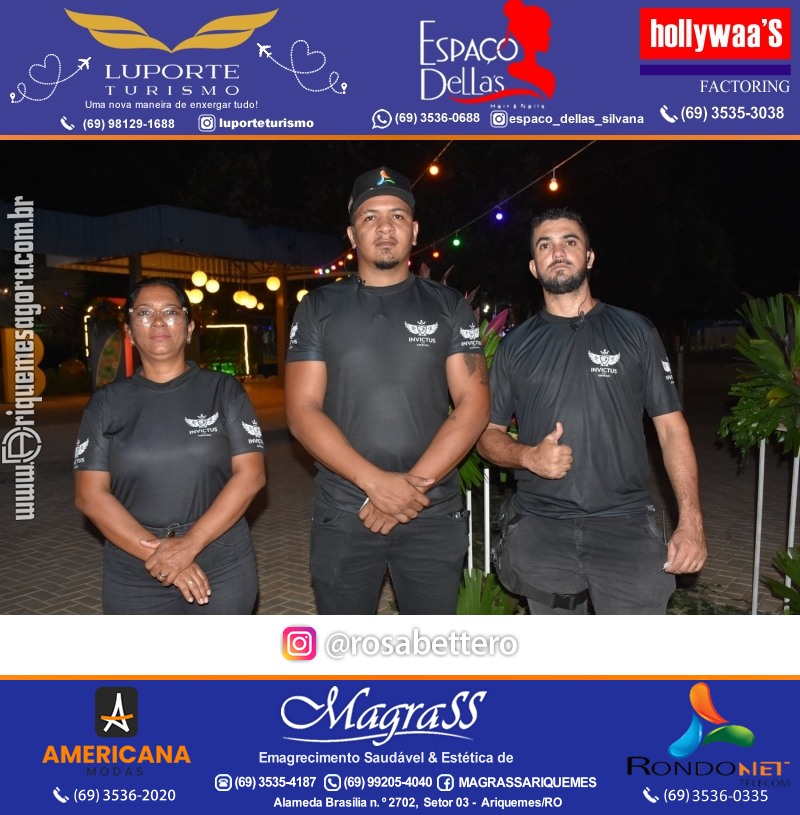 BAILE DO HAWAII em Ritmo Tropical na AABB em Ariquemes Rondônia