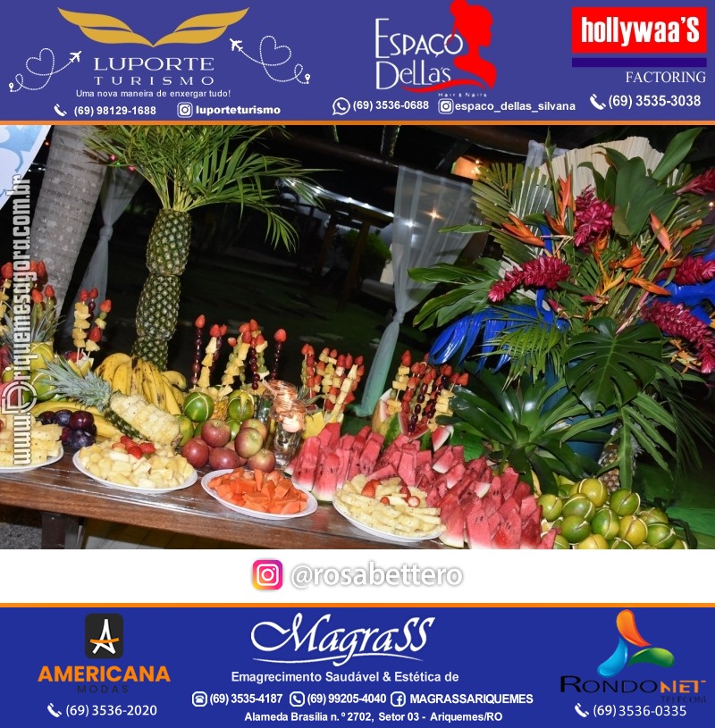 BAILE DO HAWAII em Ritmo Tropical na AABB em Ariquemes Rondônia