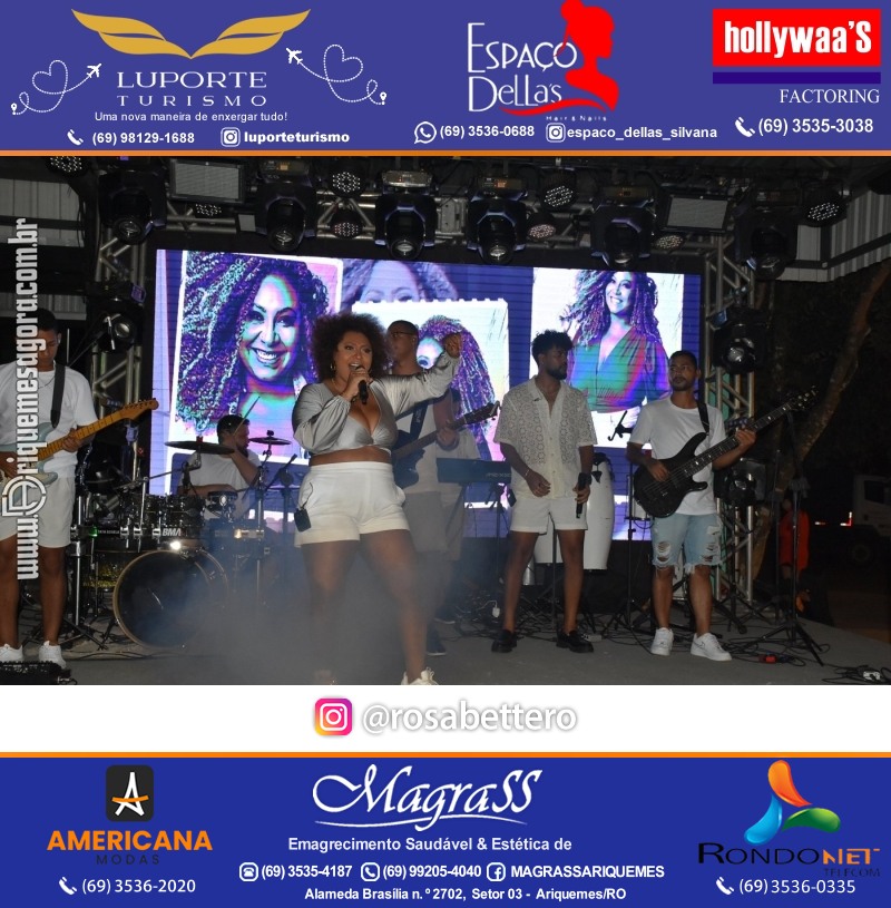 BAILE DO HAWAII em Ritmo Tropical na AABB em Ariquemes Rondônia