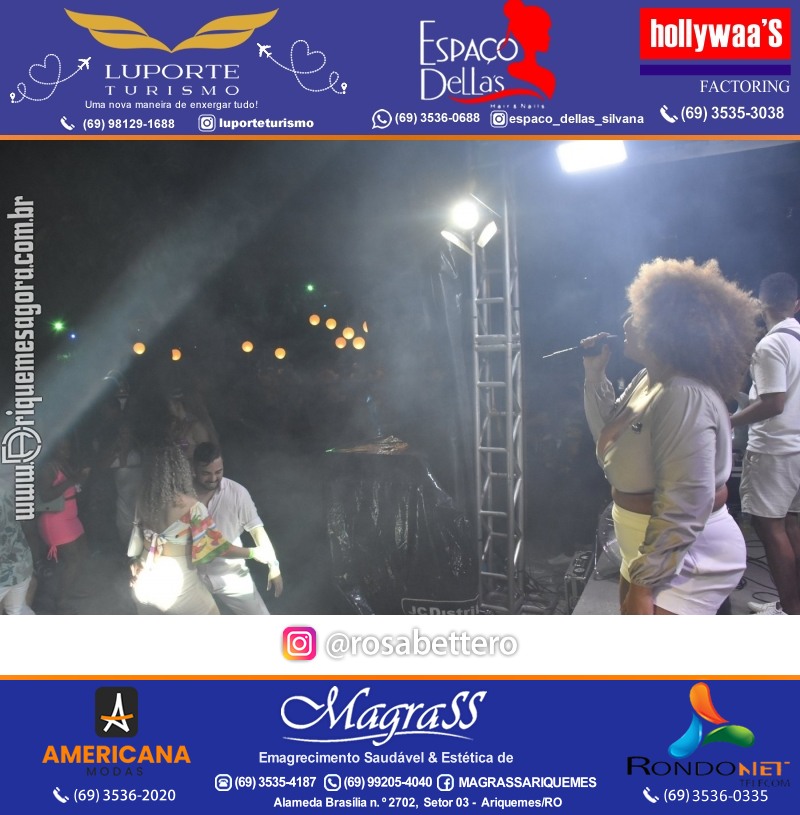 BAILE DO HAWAII em Ritmo Tropical na AABB em Ariquemes Rondônia