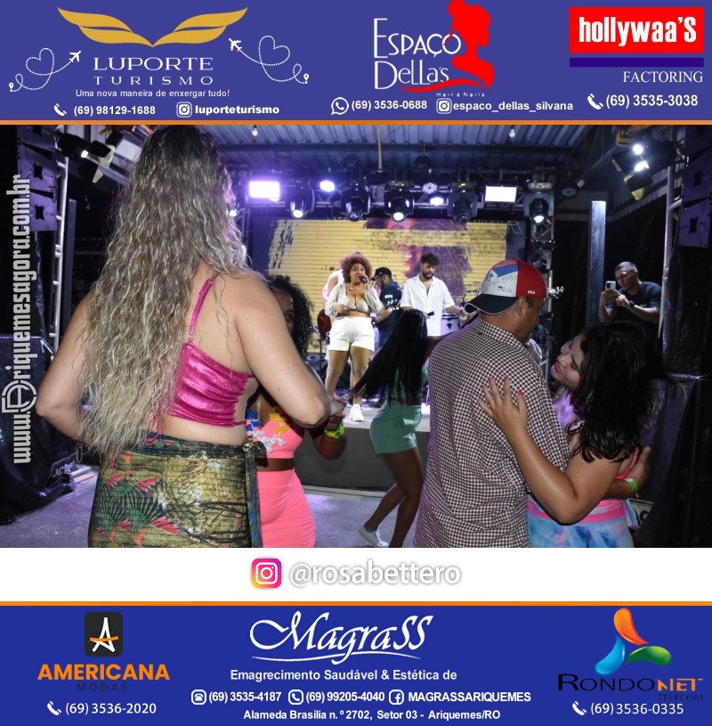 BAILE DO HAWAII em Ritmo Tropical na AABB em Ariquemes Rondônia