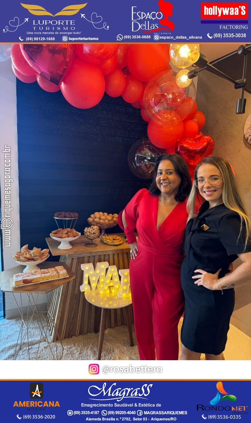 Coffee Break Especial de DIA DAS MÃES com sorteio de uma mala na Luporte Turismo em Ariquemes