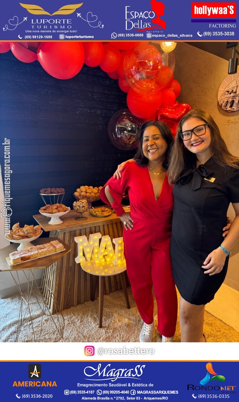 Coffee Break Especial de DIA DAS MÃES com sorteio de uma mala na Luporte Turismo em Ariquemes