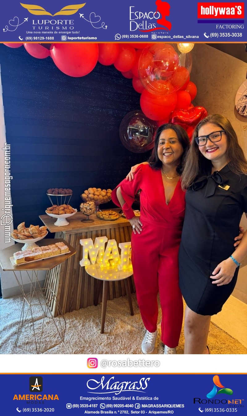 Coffee Break Especial de DIA DAS MÃES com sorteio de uma mala na Luporte Turismo em Ariquemes