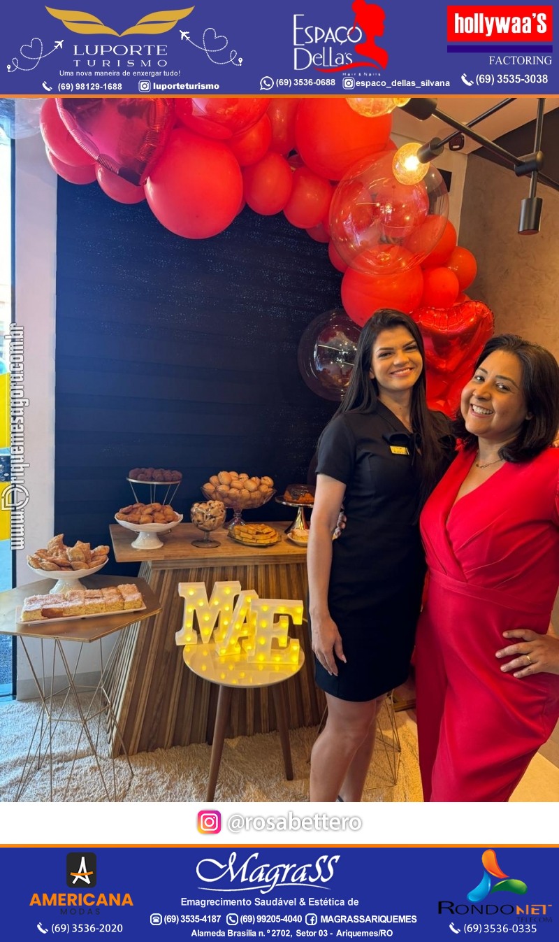 Coffee Break Especial de DIA DAS MÃES com sorteio de uma mala na Luporte Turismo em Ariquemes