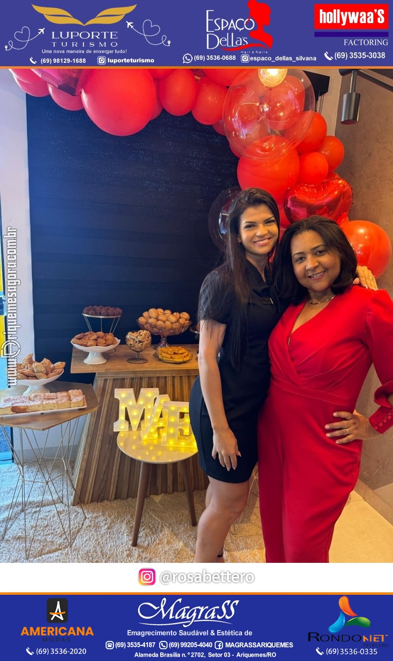 Coffee Break Especial de DIA DAS MÃES com sorteio de uma mala na Luporte Turismo em Ariquemes