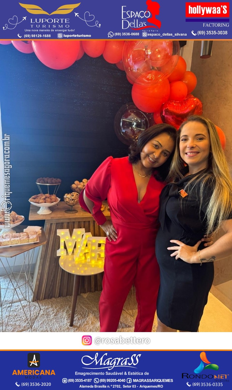 Coffee Break Especial de DIA DAS MÃES com sorteio de uma mala na Luporte Turismo em Ariquemes