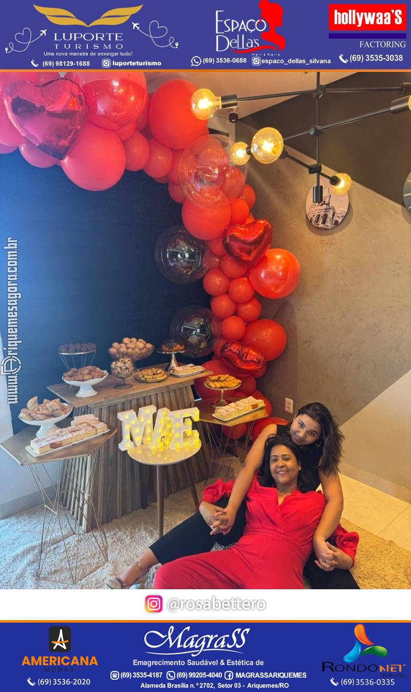 Coffee Break Especial de DIA DAS MÃES com sorteio de uma mala na Luporte Turismo em Ariquemes
