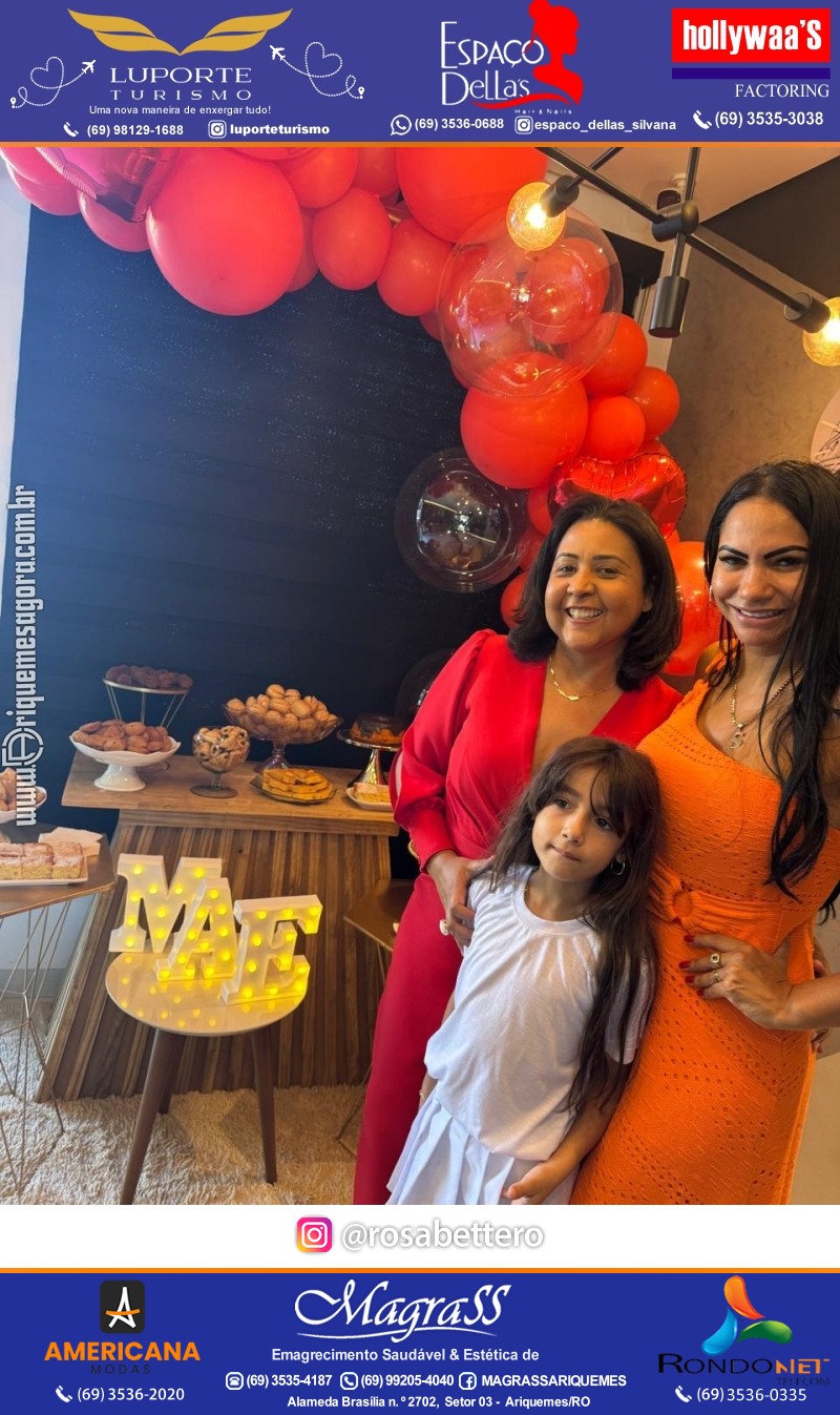 Coffee Break Especial de DIA DAS MÃES com sorteio de uma mala na Luporte Turismo em Ariquemes