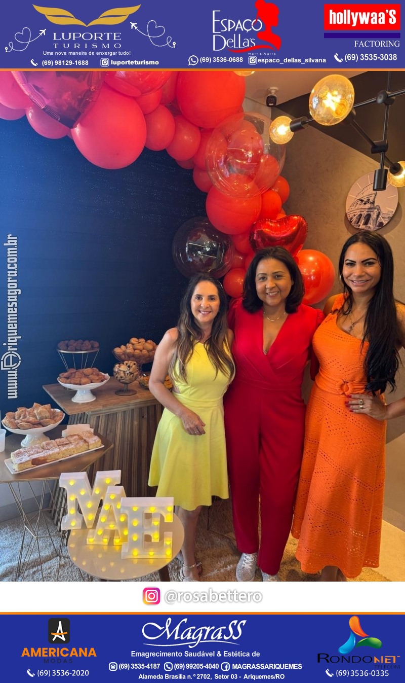 Coffee Break Especial de DIA DAS MÃES com sorteio de uma mala na Luporte Turismo em Ariquemes