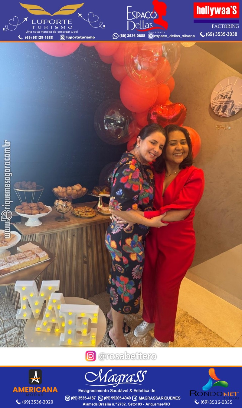 Coffee Break Especial de DIA DAS MÃES com sorteio de uma mala na Luporte Turismo em Ariquemes