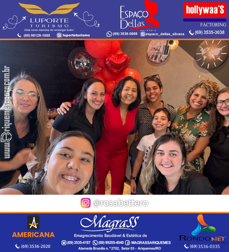 Coffee Break Especial de DIA DAS MÃES com sorteio de uma mala na Luporte Turismo em Ariquemes