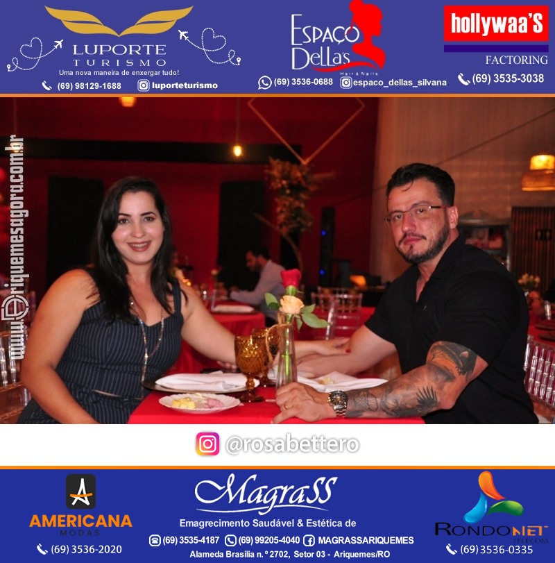 JANTAR DOS NAMORADOS no Espaço Celebrare Eventos em Ariquemes