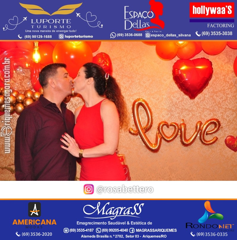 JANTAR DOS NAMORADOS no Espaço Celebrare Eventos em Ariquemes
