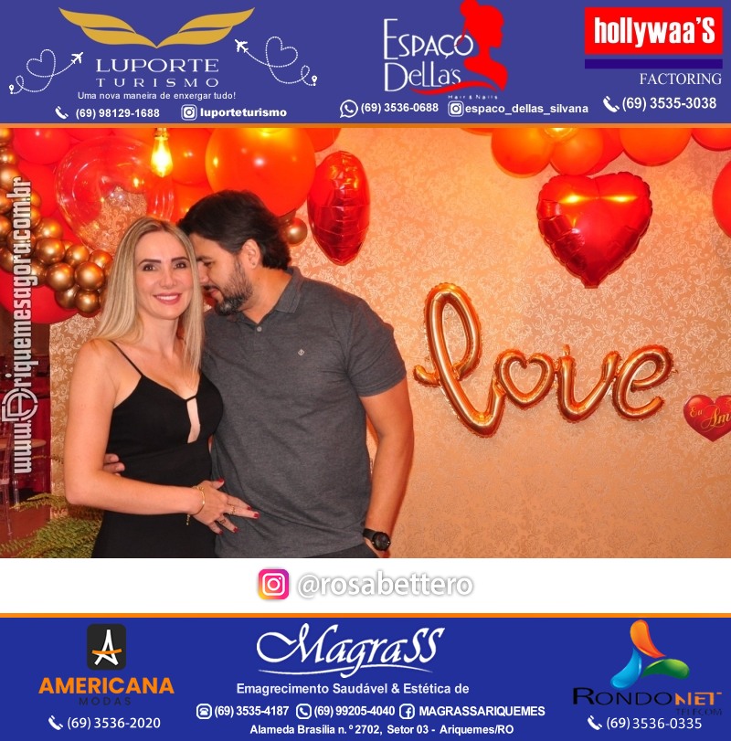 JANTAR DOS NAMORADOS no Espaço Celebrare Eventos em Ariquemes