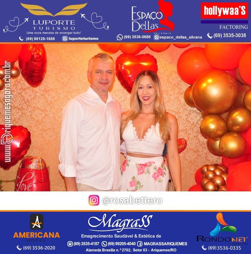 JANTAR DOS NAMORADOS no Espaço Celebrare Eventos em Ariquemes