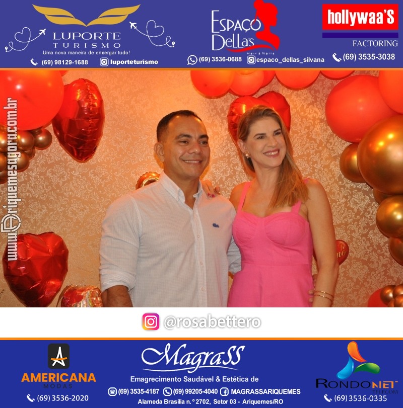 JANTAR DOS NAMORADOS no Espaço Celebrare Eventos em Ariquemes