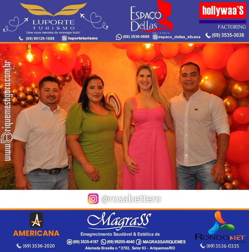 JANTAR DOS NAMORADOS no Espaço Celebrare Eventos em Ariquemes
