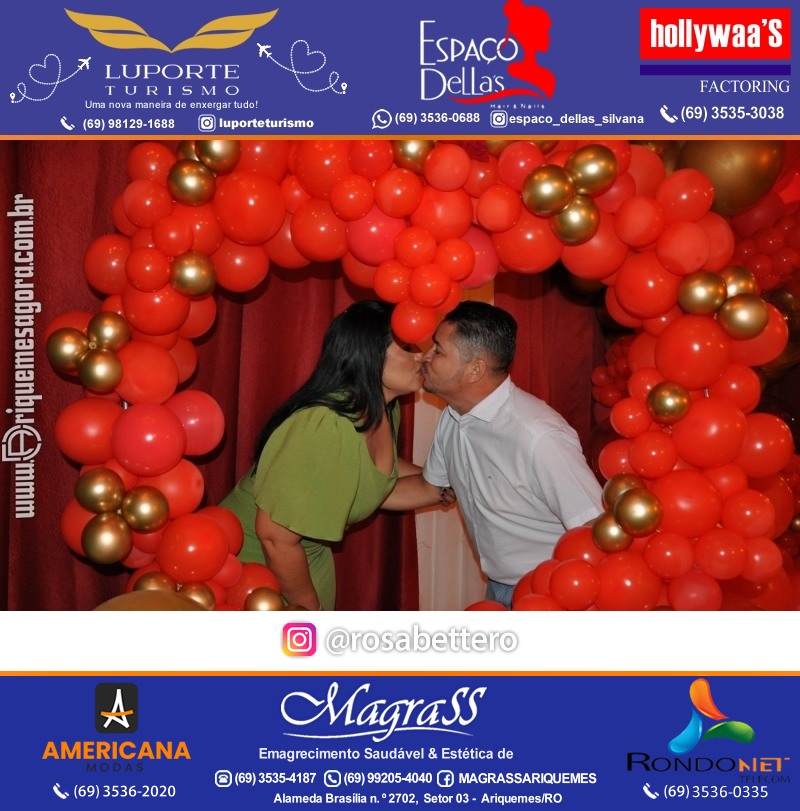 JANTAR DOS NAMORADOS no Espaço Celebrare Eventos em Ariquemes