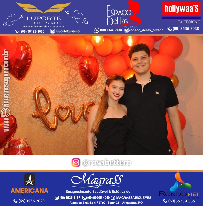 JANTAR DOS NAMORADOS no Espaço Celebrare Eventos em Ariquemes