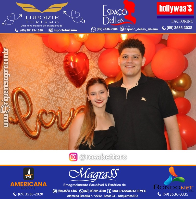 JANTAR DOS NAMORADOS no Espaço Celebrare Eventos em Ariquemes