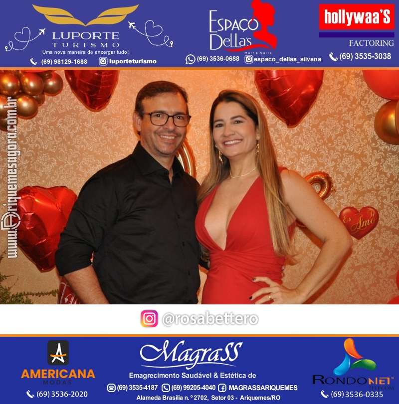 JANTAR DOS NAMORADOS no Espaço Celebrare Eventos em Ariquemes