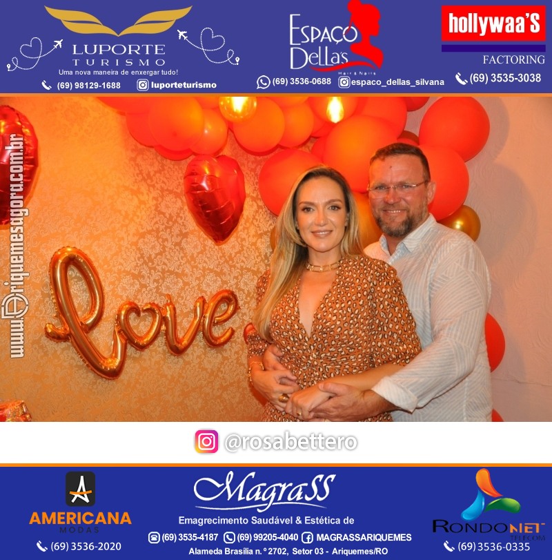 JANTAR DOS NAMORADOS no Espaço Celebrare Eventos em Ariquemes