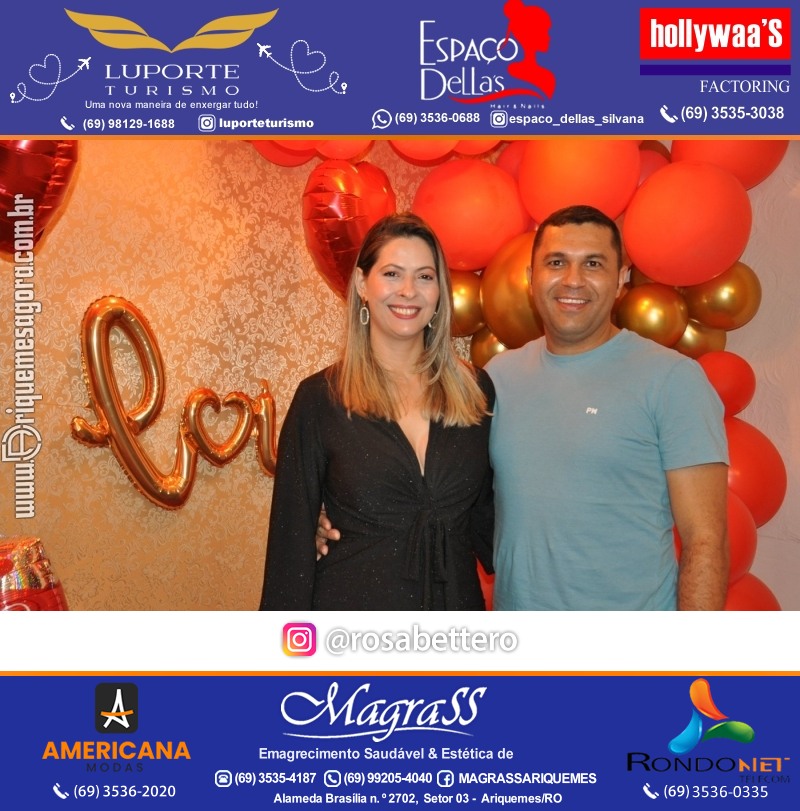 JANTAR DOS NAMORADOS no Espaço Celebrare Eventos em Ariquemes
