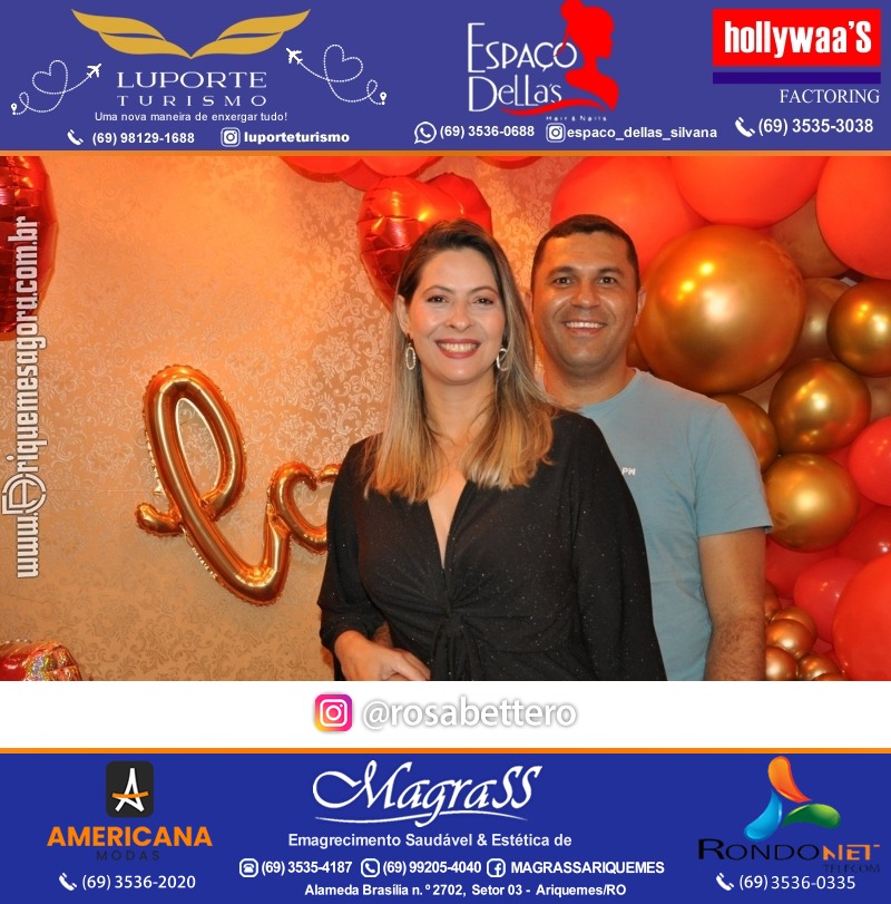 JANTAR DOS NAMORADOS no Espaço Celebrare Eventos em Ariquemes